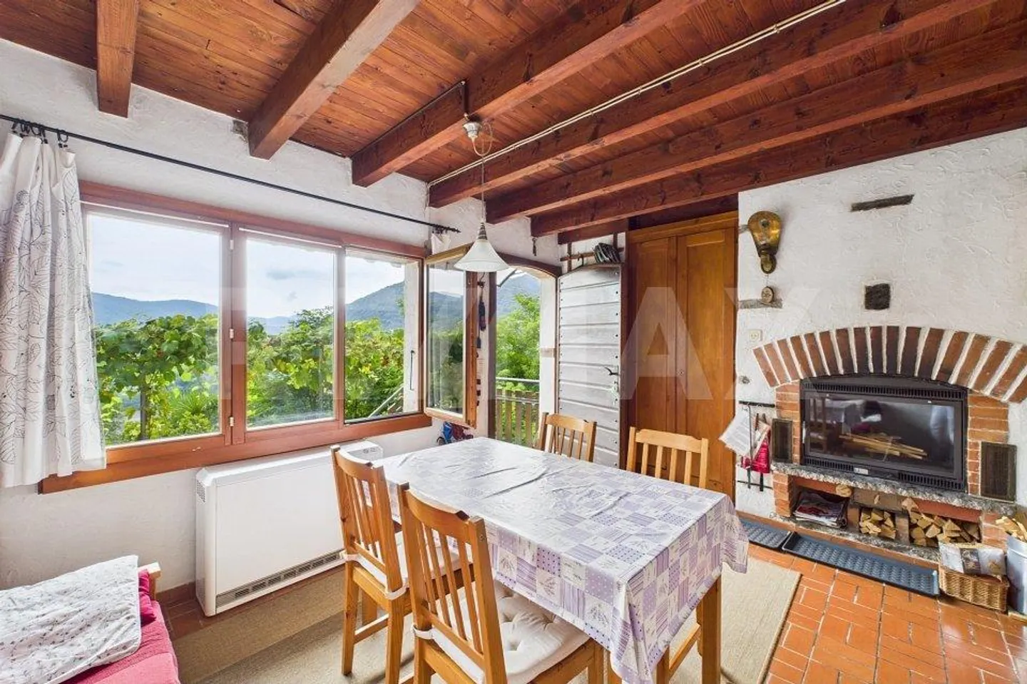 Charmantes Ferienhaus mit schöner Aussicht im Grünen des Malcantone - Foto 3 von 13