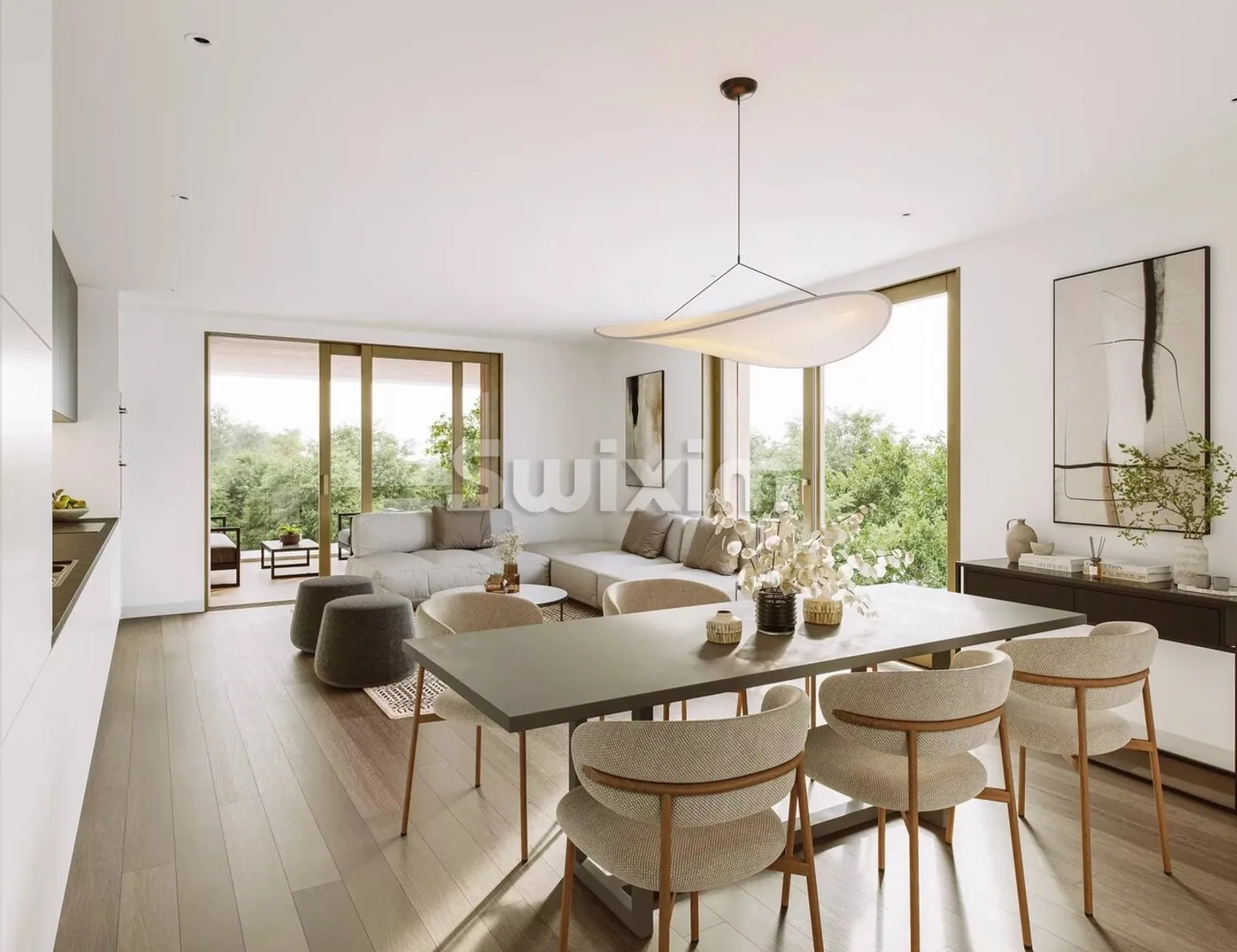 Appartement 4 pièces haut de gamme - Photo 3 sur 5