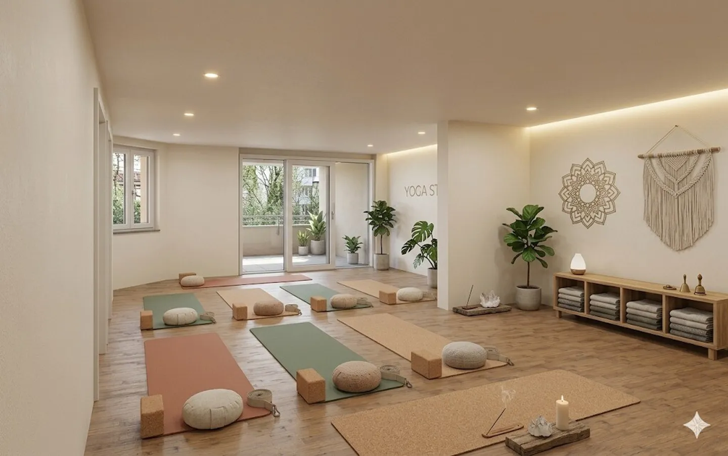 Modern practice space with balcony in attractive new building - Photo 1 of 4