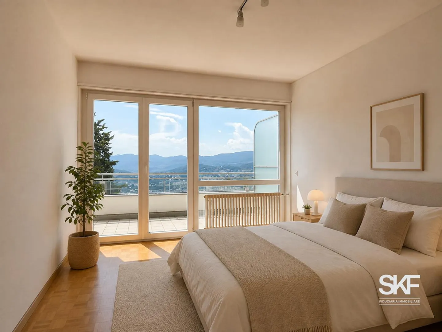 ALDESAGO - FOR RENT BRIGHT 2.5 ROOMS WITH LAKE VIEW - Photo 6 of 9