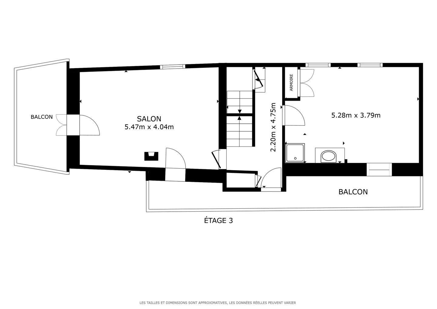Affascinante casa di villaggio 5 stanze 1/2 di 207 m2 netti con il suo laboratorio nel cuore del vecchio villaggio di Saxon - Foto 19 di 23