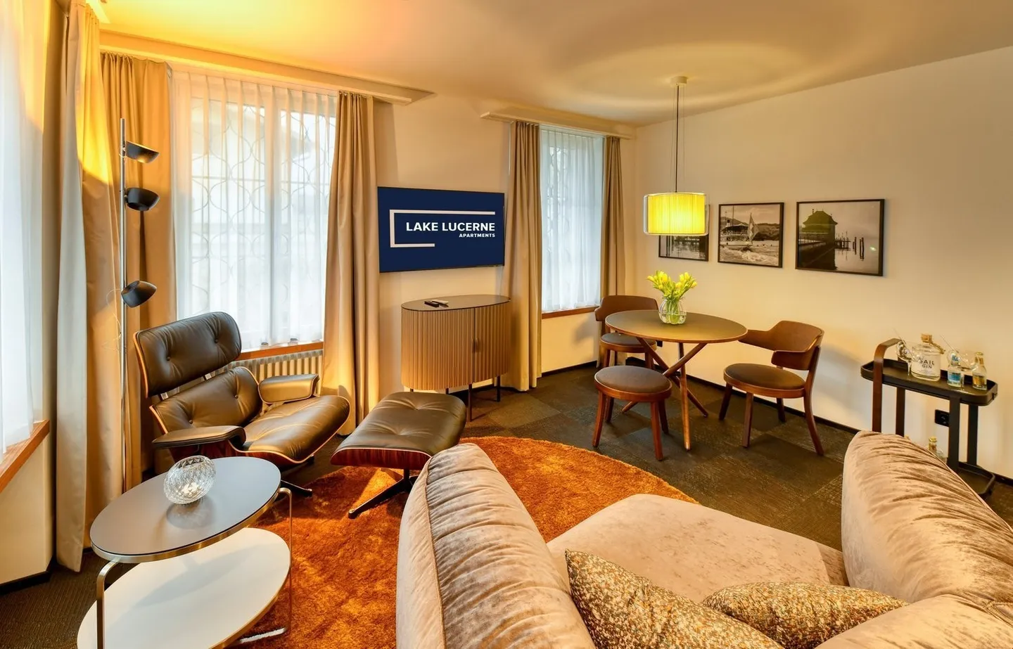 Appartement meublé exclusif dans la Villa Felsenau à Hergiswil au bord du lac - Photo 7 sur 16