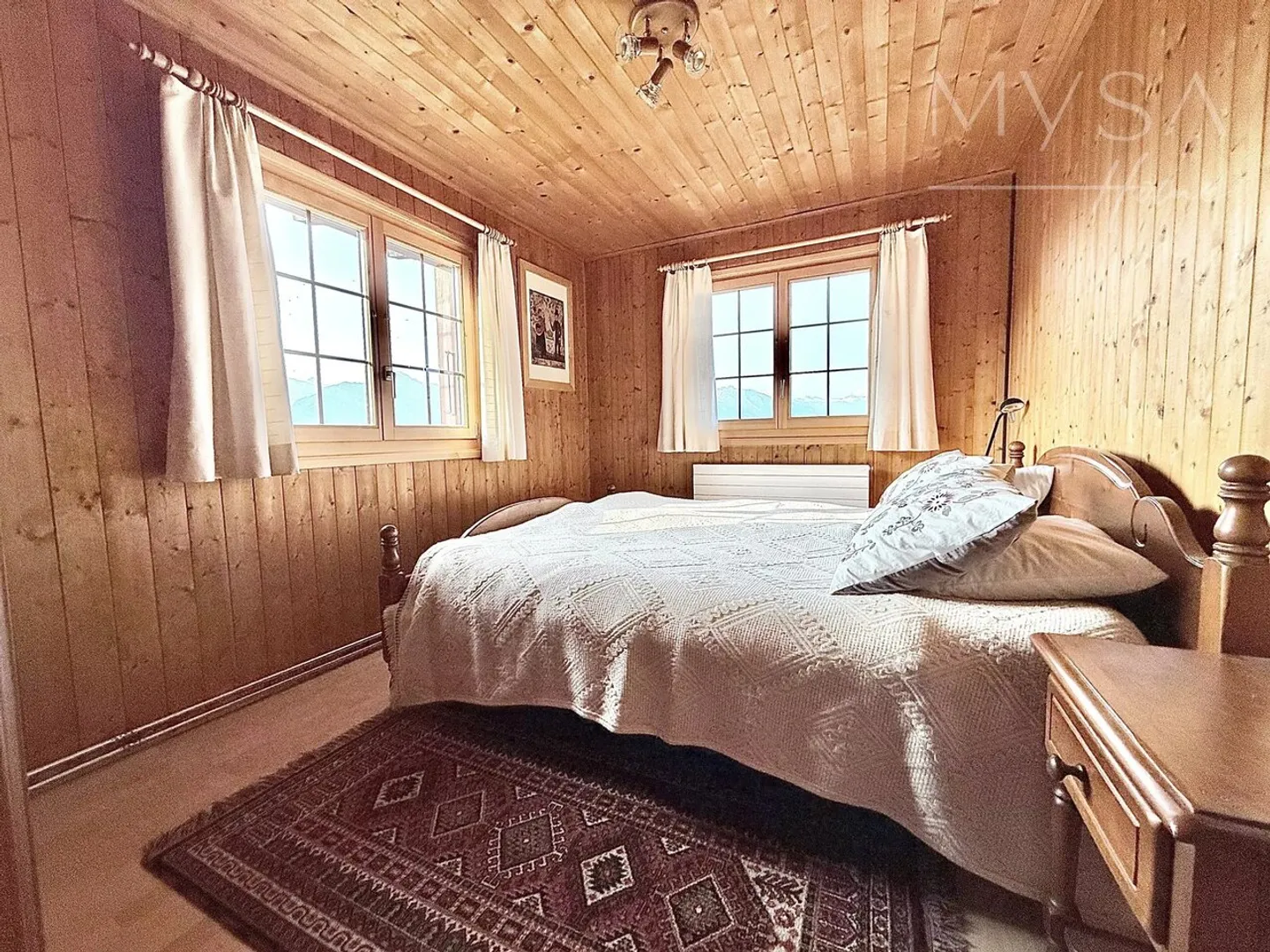 A louer a la saison d'hiver - chalet avec cachet rénové au coeur d'Haute-Nendaz - Photo 6 of 9