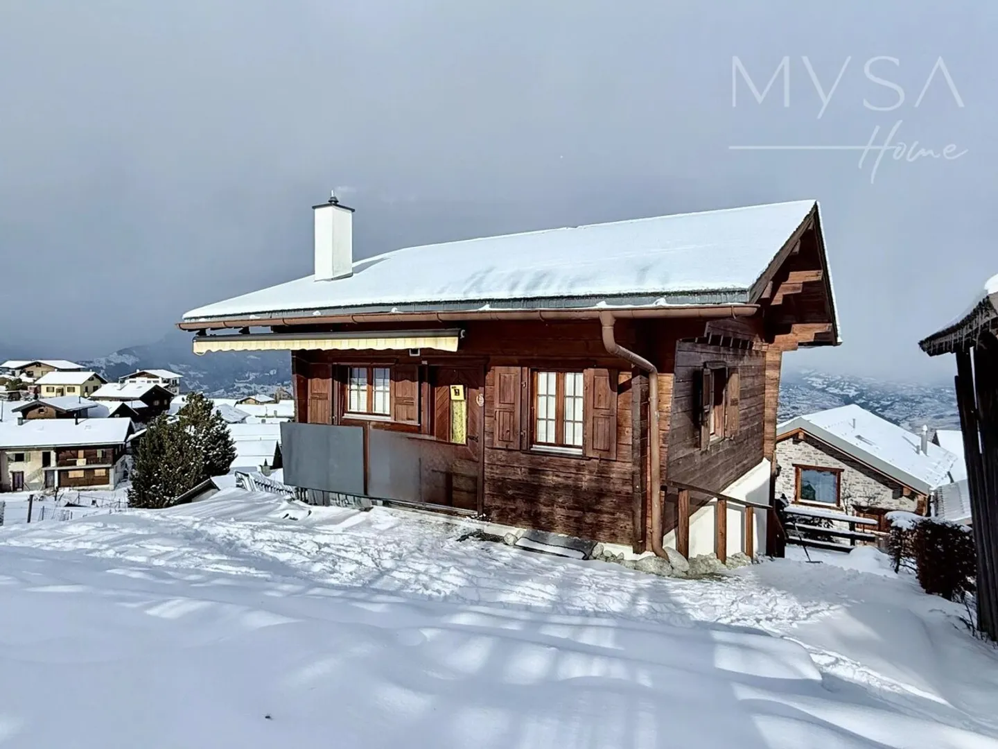 A louer a la saison d'hiver - chalet avec cachet rénové au coeur d'Haute-Nendaz - Photo 9 of 9