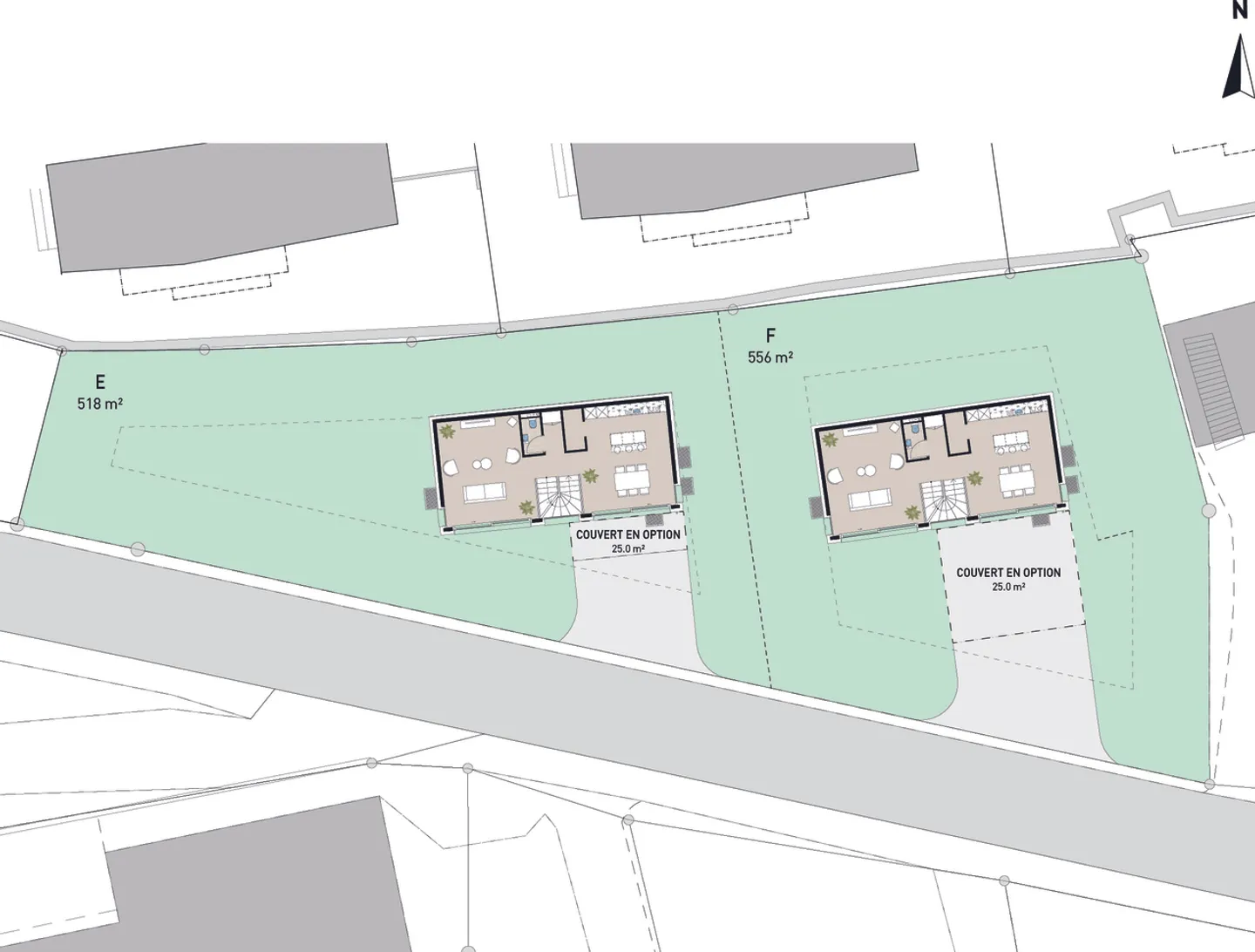 CHAMPLAN | 2 VILLE INDIVIDUALI DI 5.5 p - Foto 3 di 9