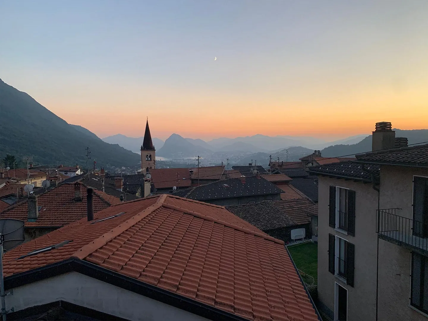 3 renovierte Zimmer mit Aussicht in Sonvico - Foto 1 von 12