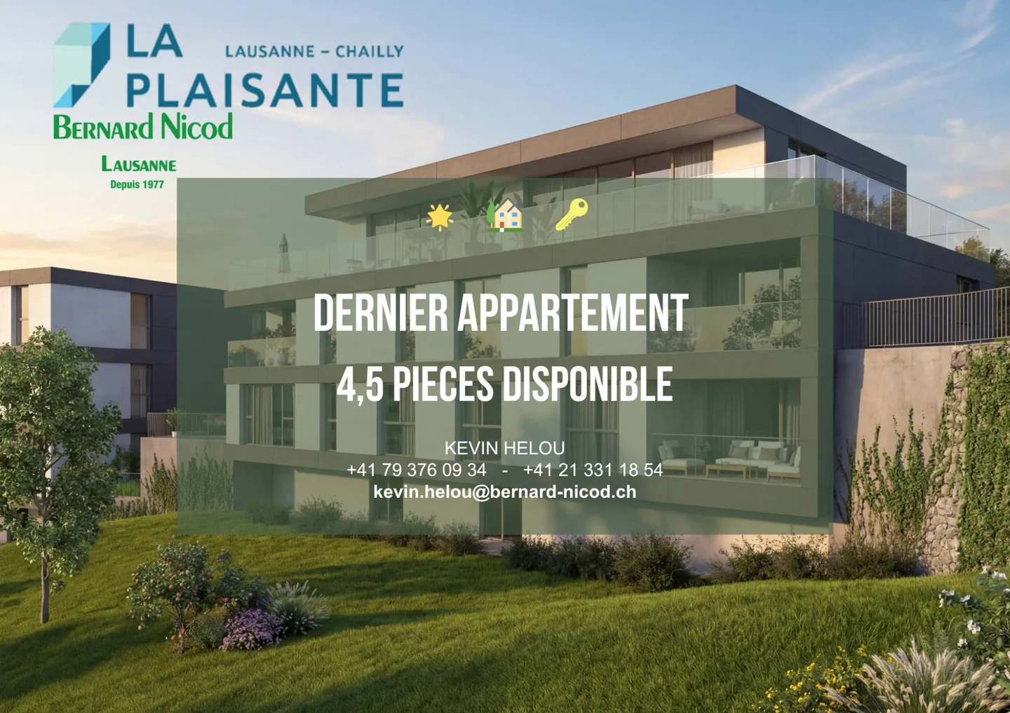 Modern Apartment in Lausanne - Photo 1 of 4