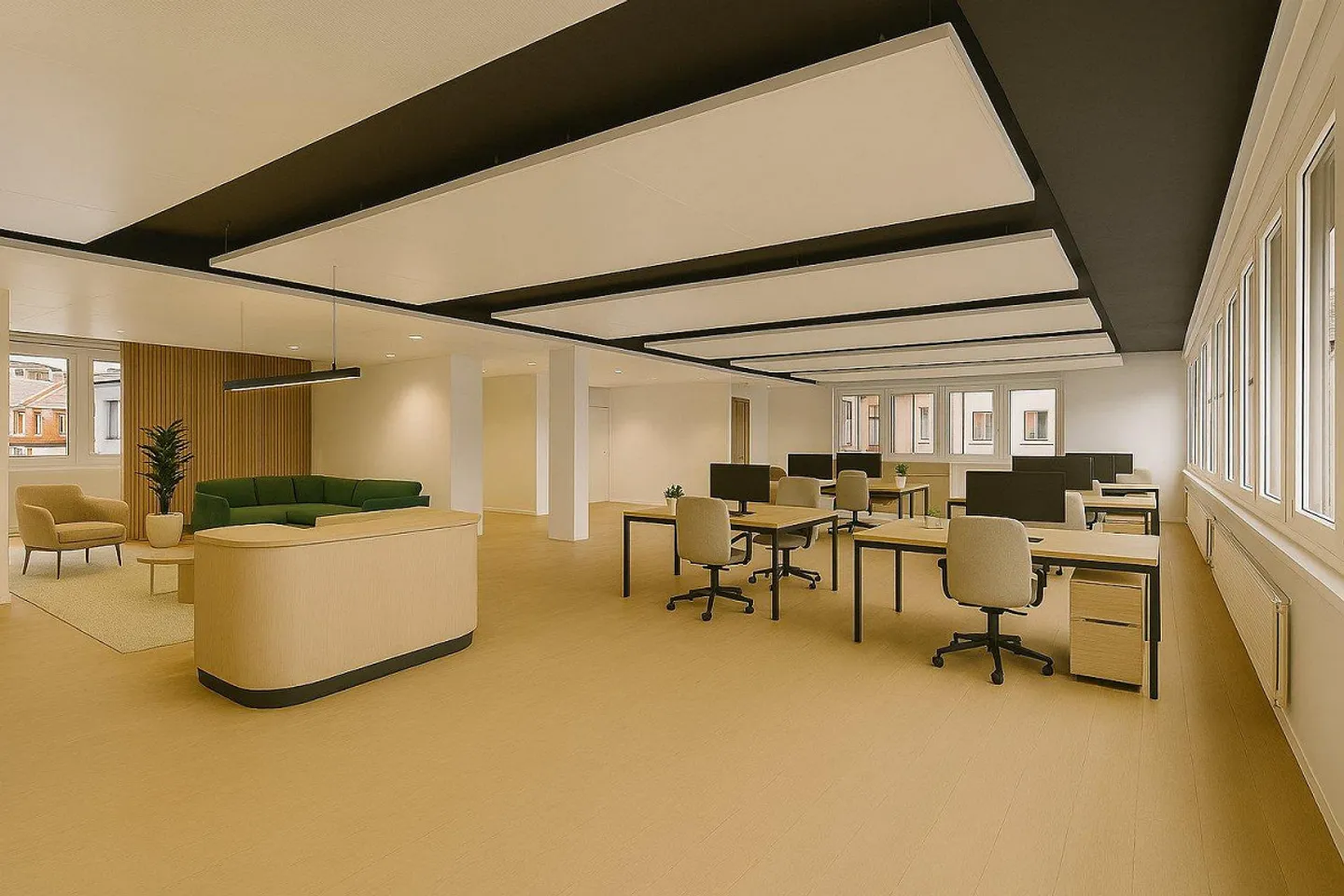 Spazio ufficio rappresentativo a Seefeld - 728 m2 con design flessibile - Foto 5 di 10