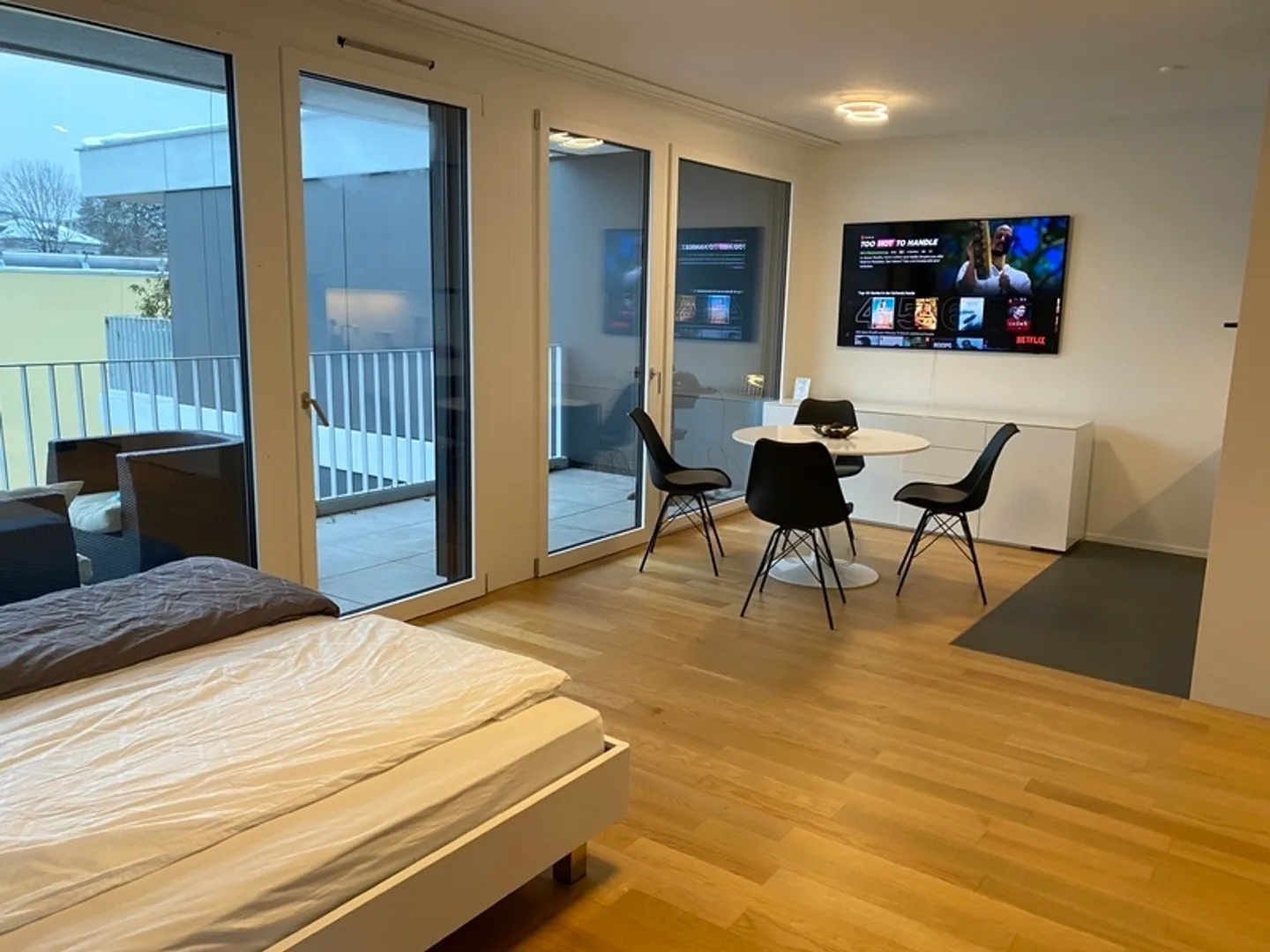 APPARTEMENT 1½ PIÈCE À ITTIGEN (BE), MEUBLÉ, TEMPORAIRE - Photo 1 sur 8