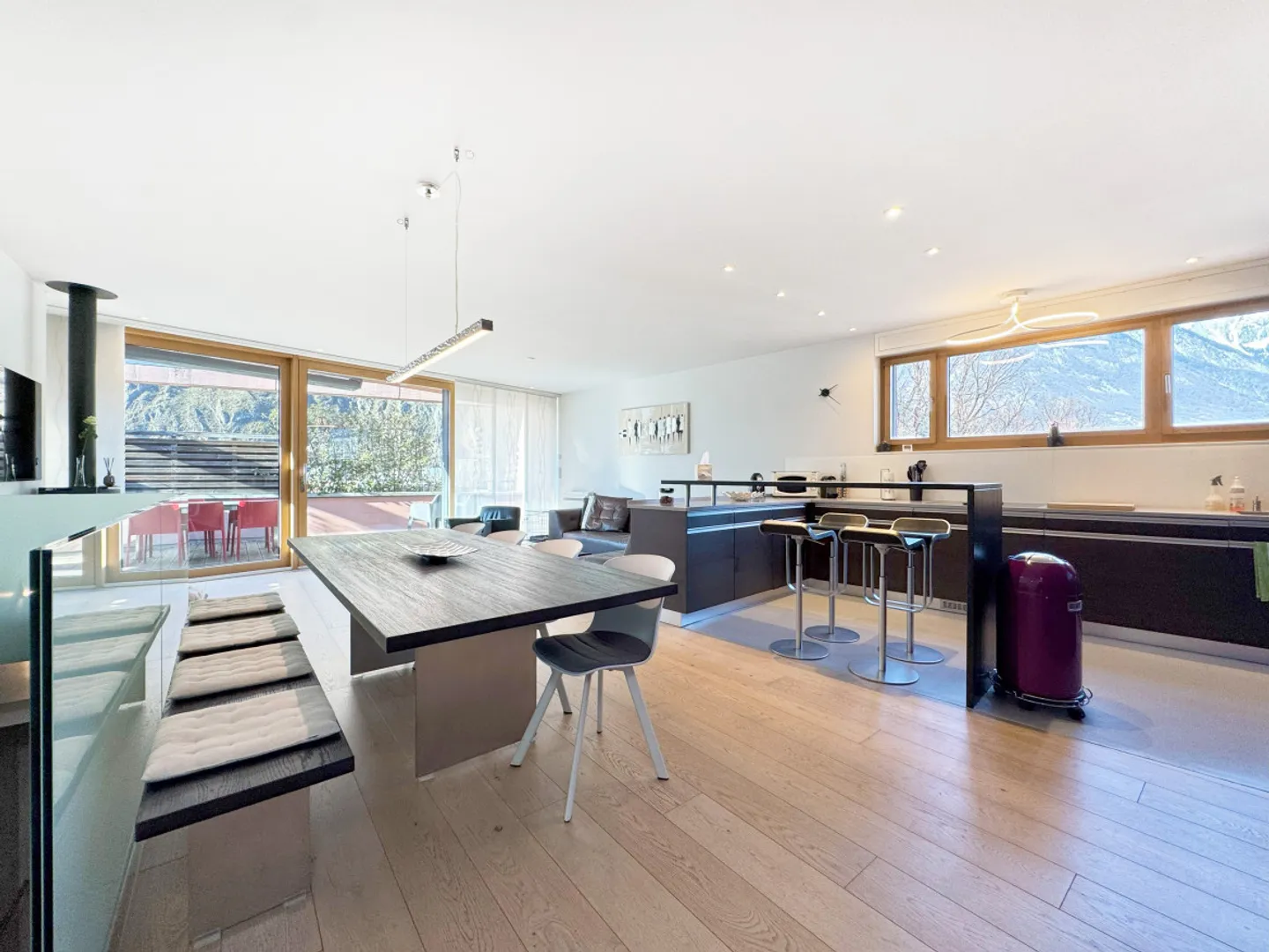 PENTHOUSE DUPLEX IN THE CENTER OF MARTIGNY - Photo 1 of 9