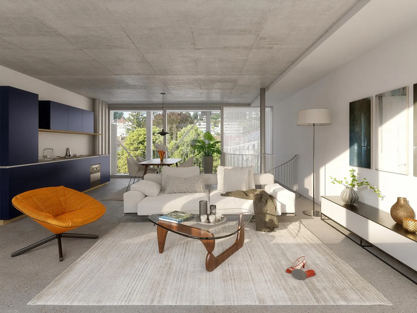 NO DEPOSIT - Modern 3.5 Room Maisonette Apartment in Basel - Photo 1 of 5