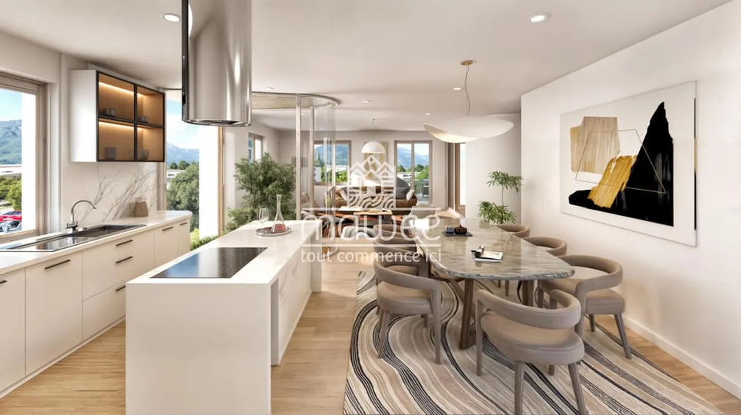 VOTRE DUPLEX AU DERNIER ETAGE A MARTIGNY - Photo 4 of 10