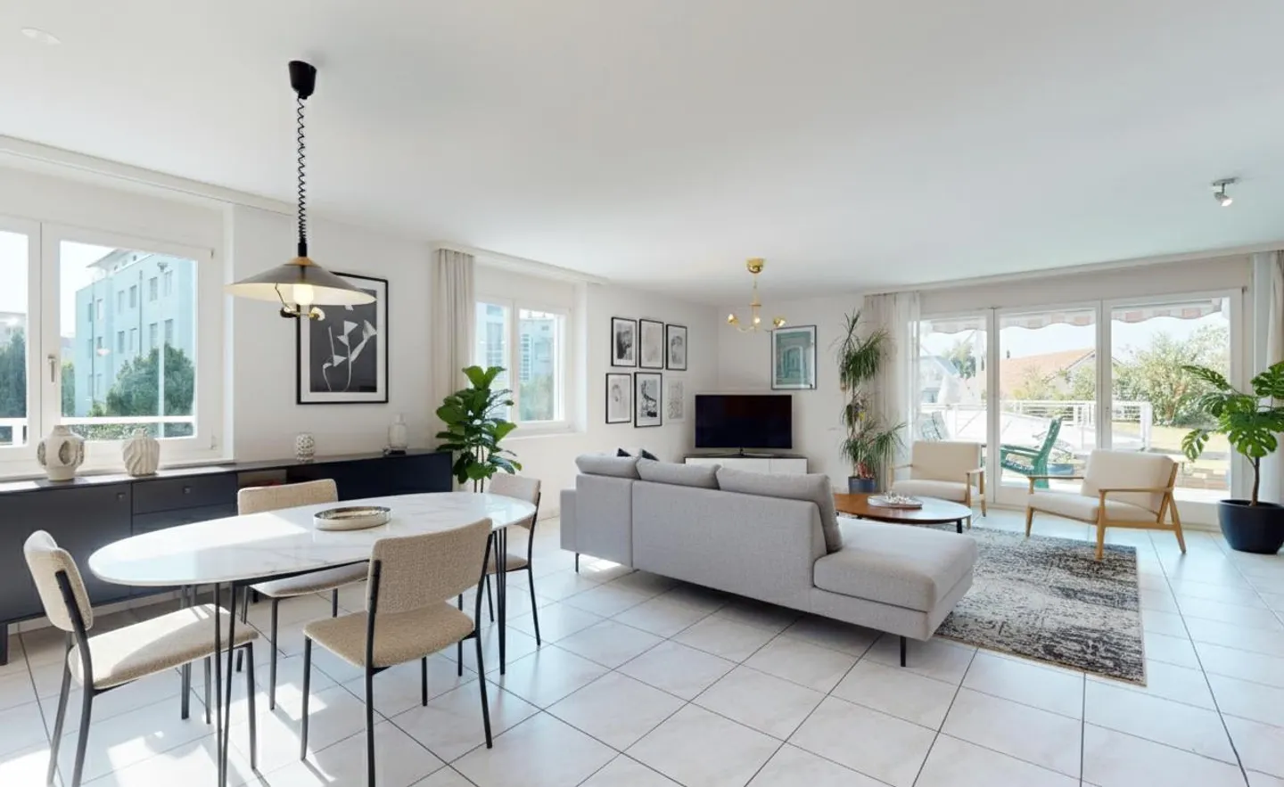 Comfort, Light and Private Garden? Superb Duplex in Morat - Photo 1 of 13