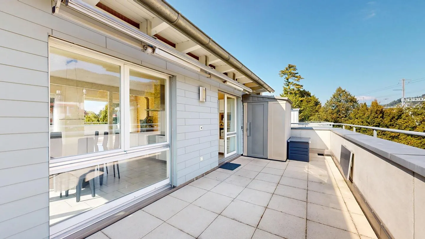 4½ (5 ½) Zimmer-Attika-Wohnung mit Lift in Thun (Seefeld)! - Foto 8 von 13