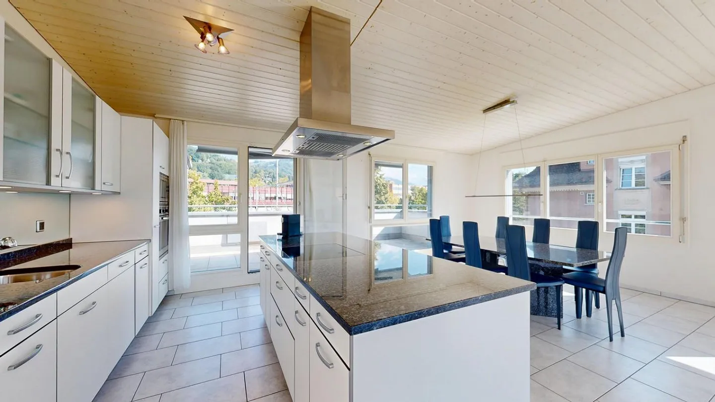 4½ (5 ½) Zimmer-Attika-Wohnung mit Lift in Thun (Seefeld)! - Foto 6 von 13