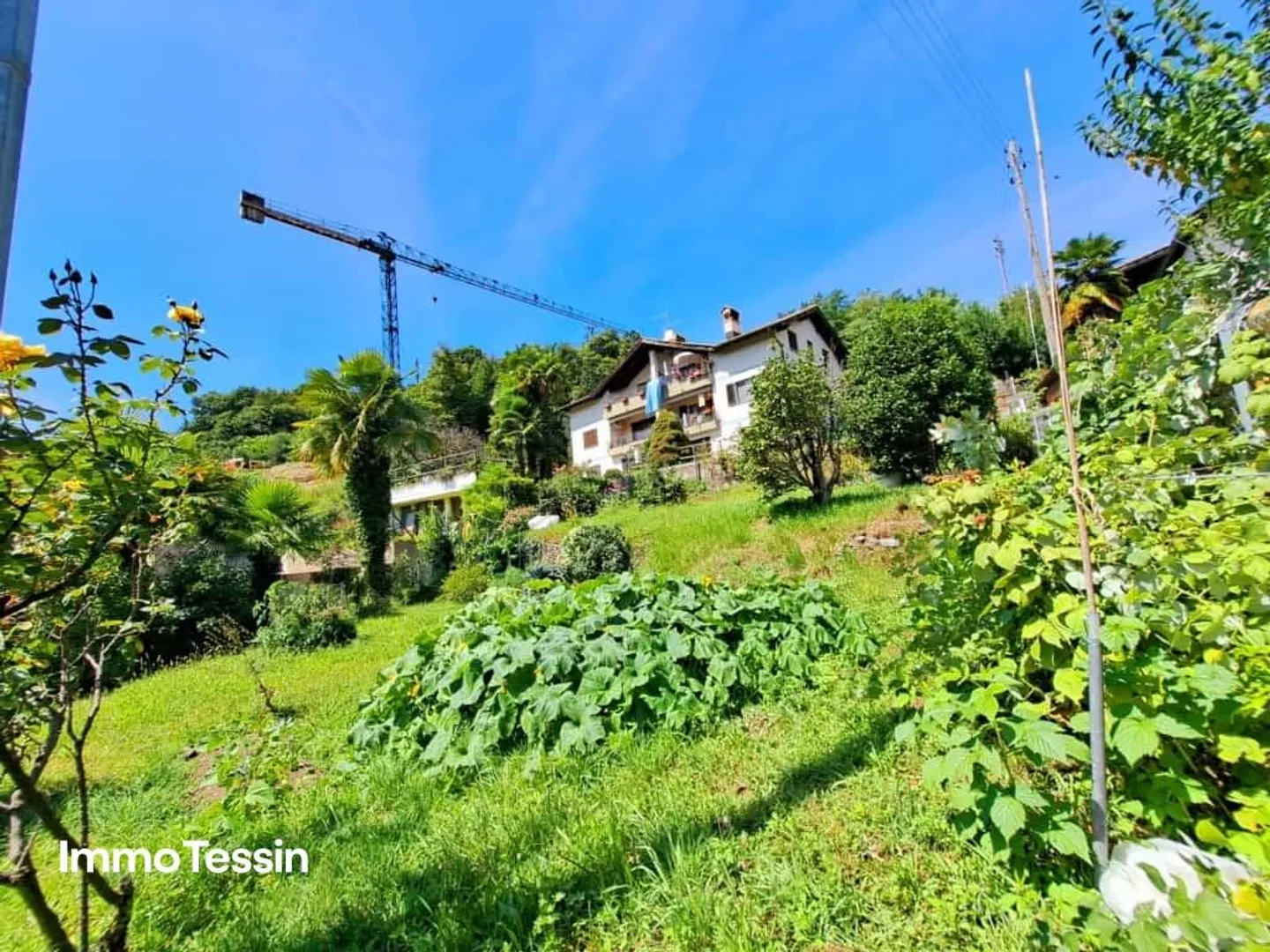 Bauland an schöner & ruhiger Lage mit Weitsicht in Monteggio mit Pr... - Photo 4 sur 7
