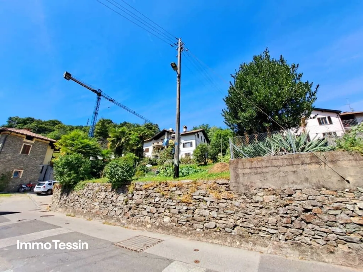 Bauland an schöner & ruhiger Lage mit Weitsicht in Monteggio mit Pr... - Photo 6 sur 7