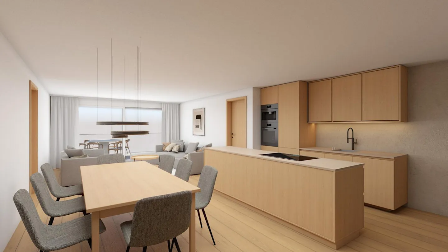 Neubau z'Dufour | 4.5 Zimmerwohnung |DG | Zweitwohnsitz - Foto 6 von 9