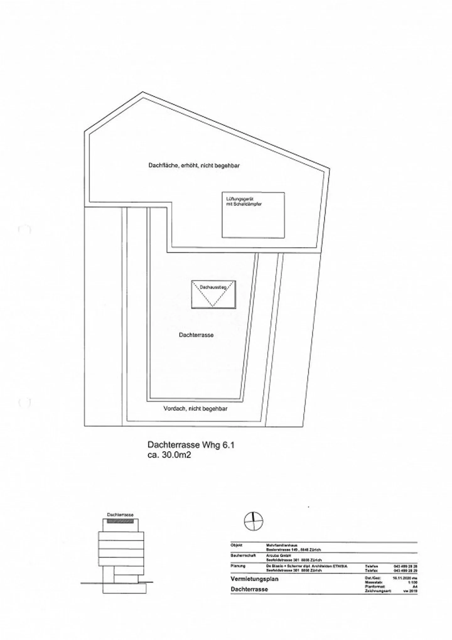 Exklusive Attika-Wohnung mit Weitsicht über Altstetten - Foto 13 von 13