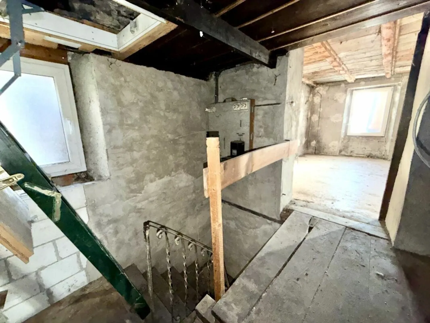 Maison à rénover au centre de Chamoson, vendu avec autorisation de construire - Photo 19 sur 22