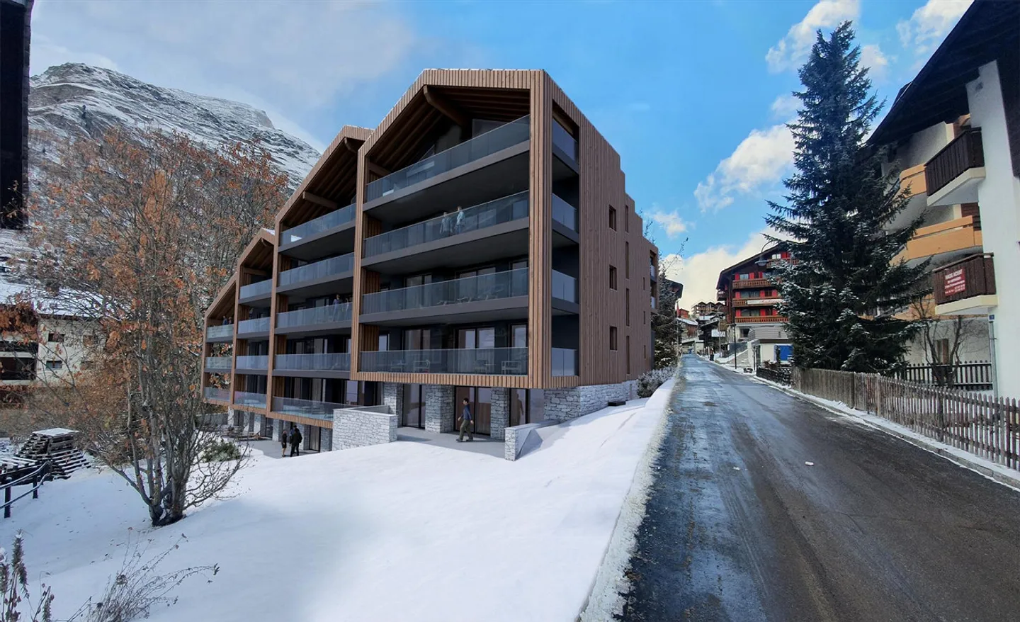 Nuovo edificio a Dufour | Appartamento 4.5 stanze | 3° piano | Residenza principale - Foto 1 di 9