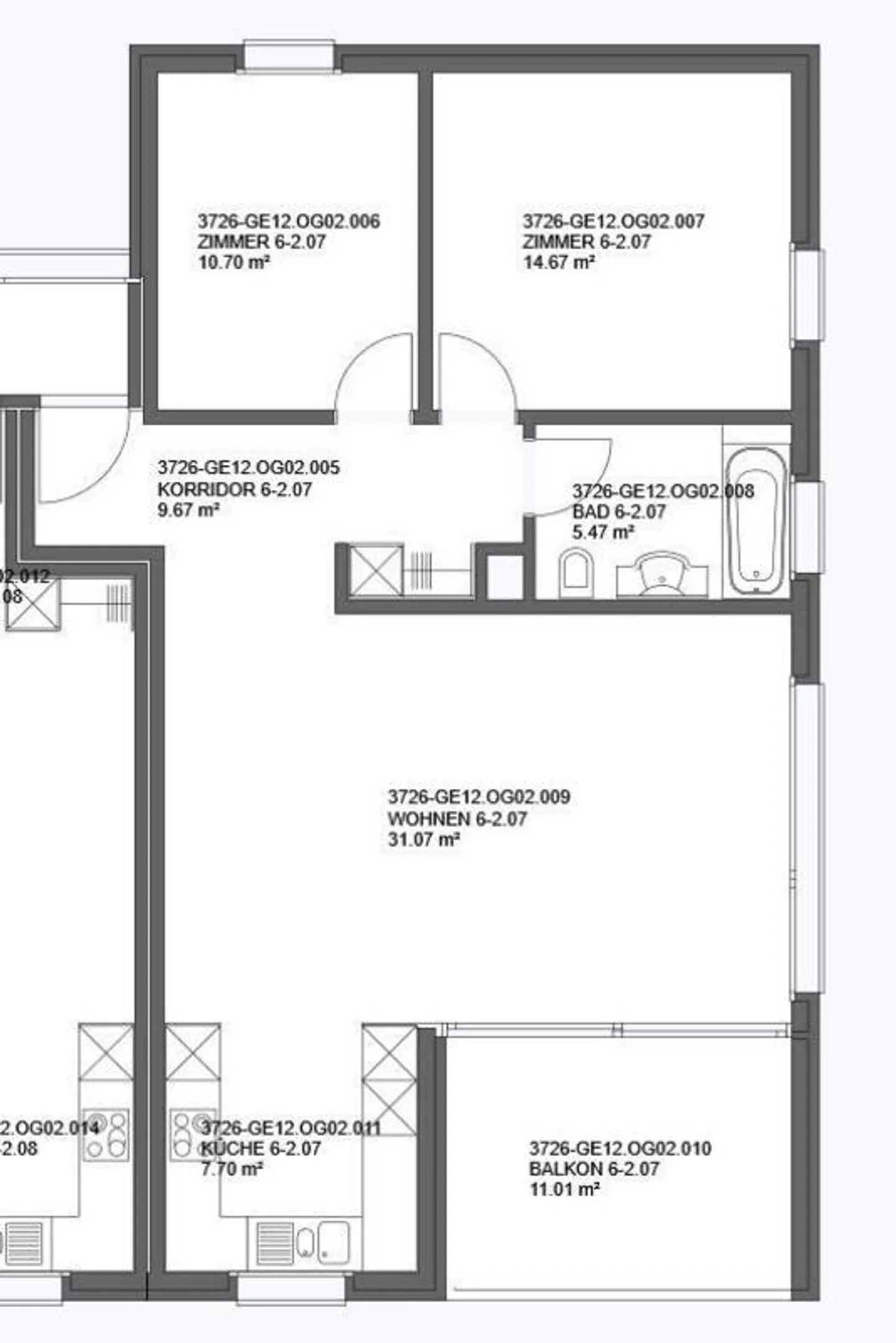 Appartement lumineux dans un environnement familial - Photo 6 sur 6