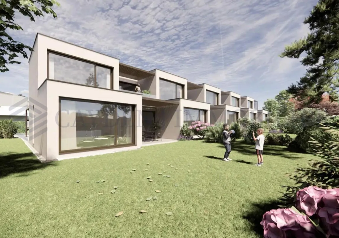 Villa contemporaine neuve HPE à Veyrier - Photo 5 sur 5