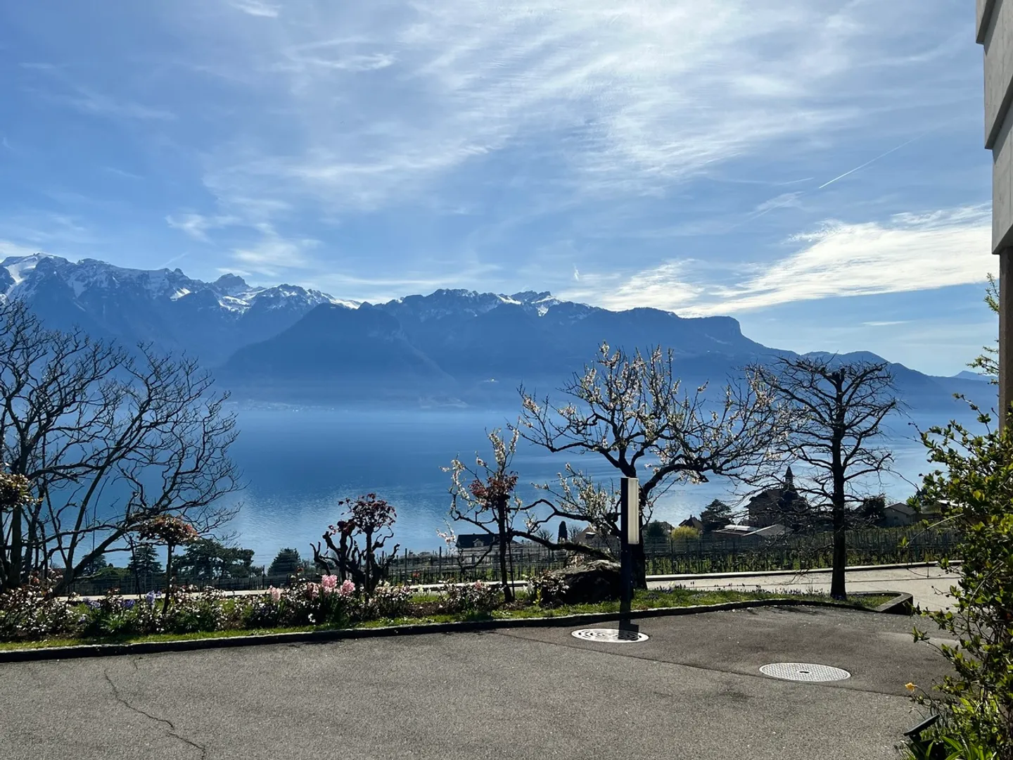 Rare villa d'architecte, vue spectaculaire, vignes à Corseaux - Photo 4 sur 15