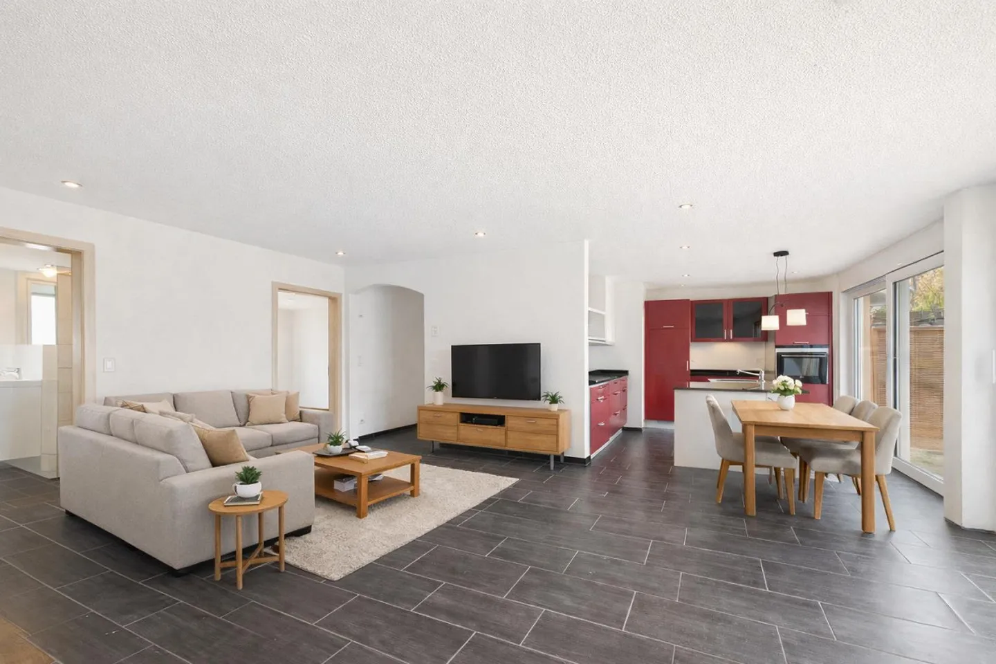 Vie moderne à Buechibärg – Appartement de jardin 4.5 pièces à Schnotwil - Photo 2 sur 15