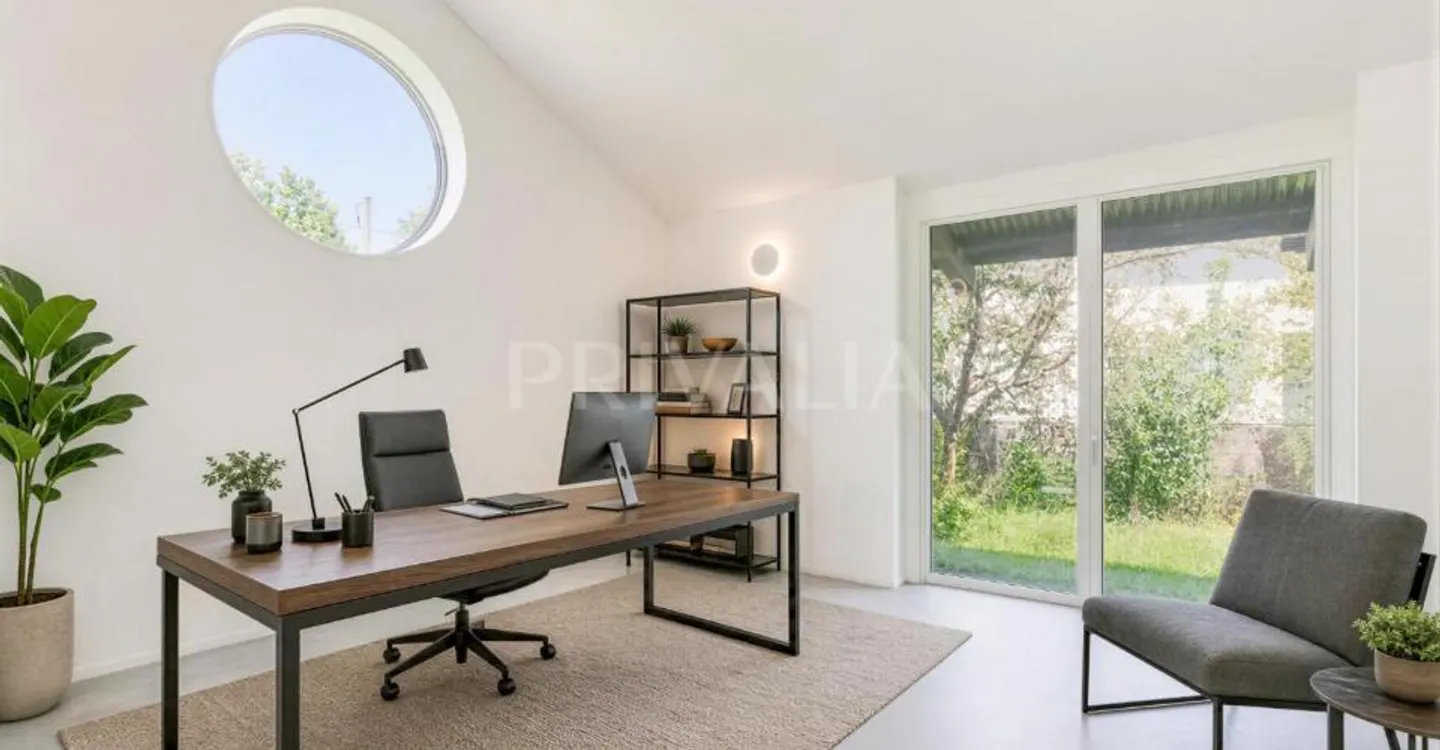 In esclusiva: Villa unifamiliare su un piano con studio indipendente, lotto di oltre 1.000 m2 - Foto 3 di 5
