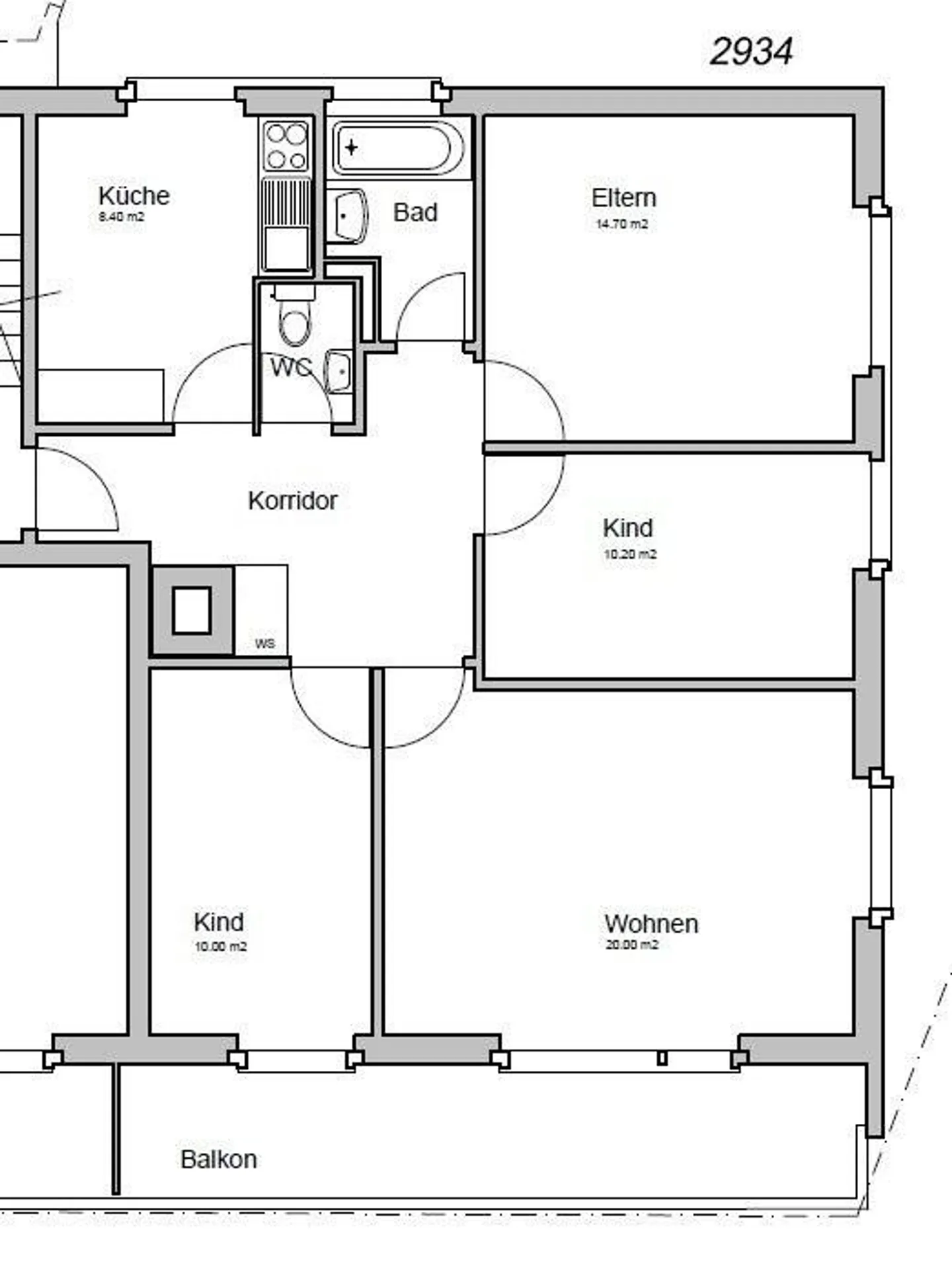 Spacious apartment in a good location - Photo 8 of 9