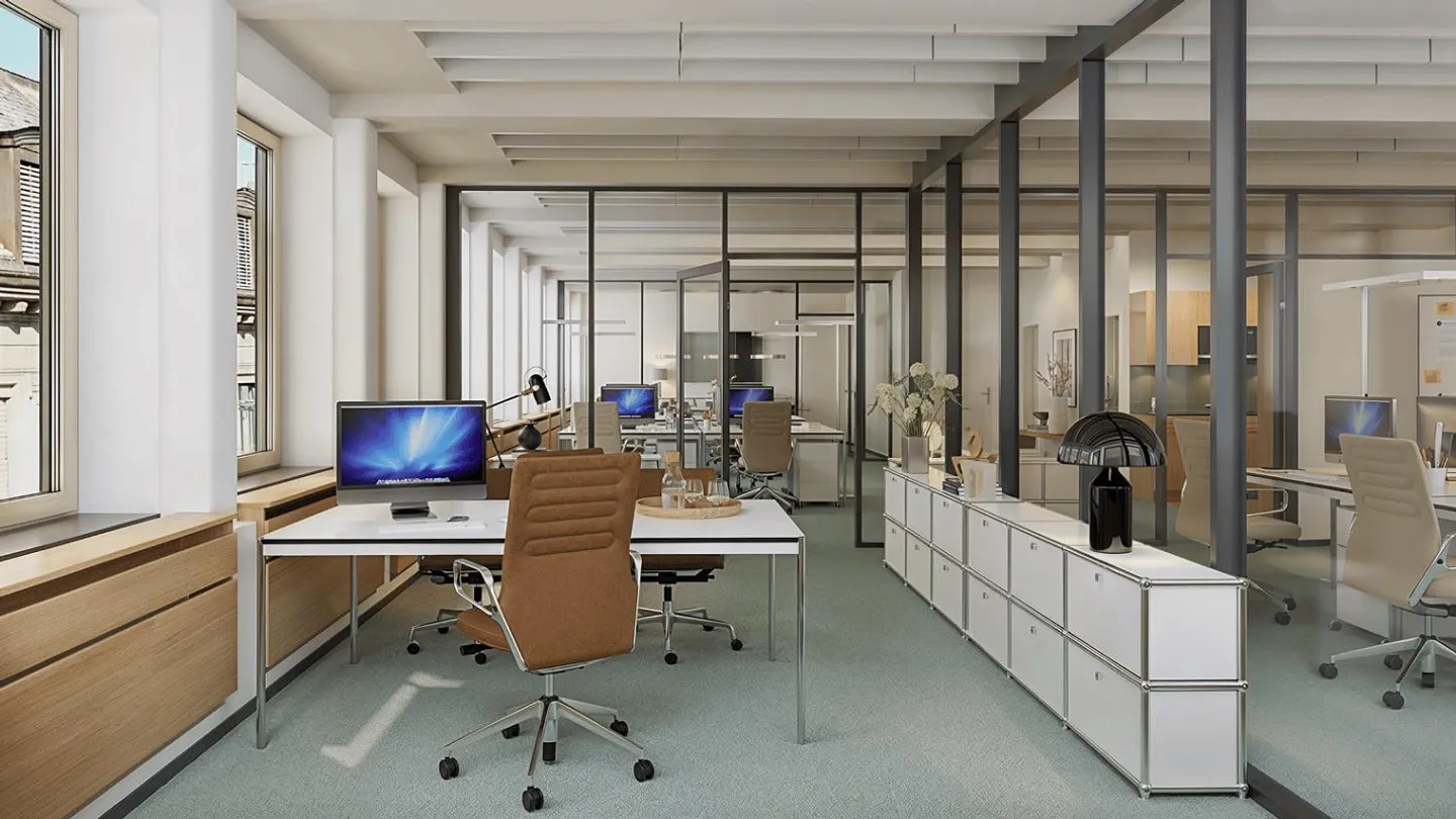 Sustainable, modern and flexible - Your new office right next to the main train station - Photo 4 of 7