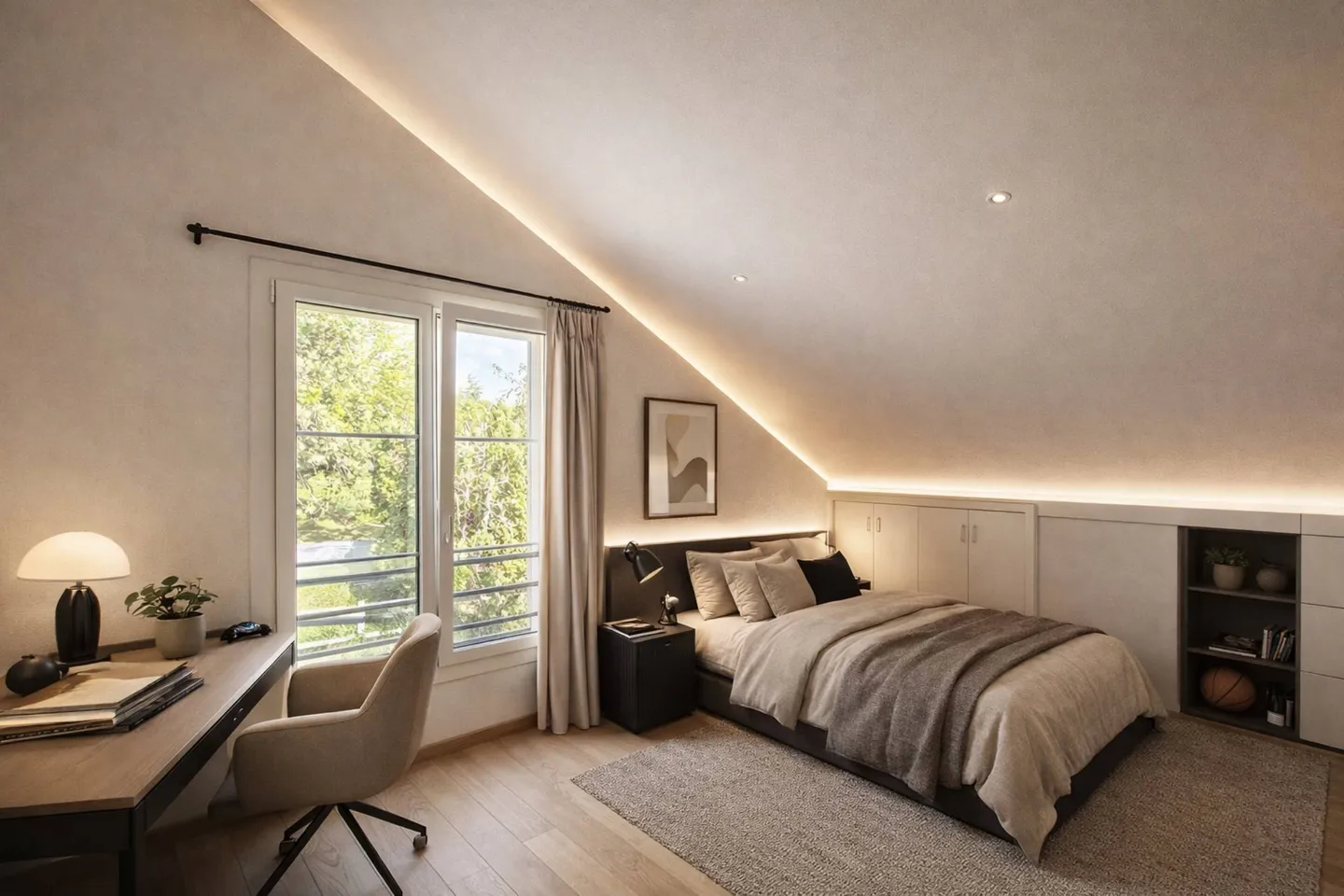 Exklusives Penthouse mit Garten - Foto 9 von 13