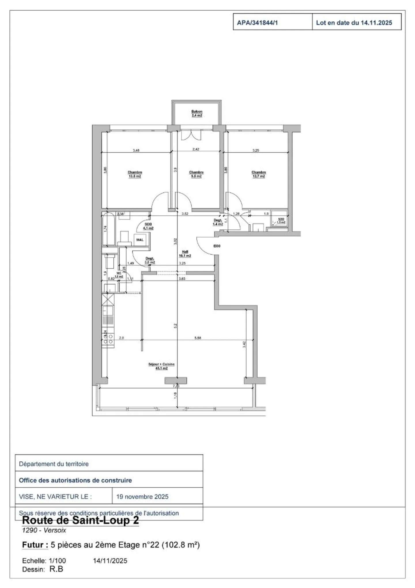 Bel appartamento di 5 stanze a Versoix - Foto 2 di 2