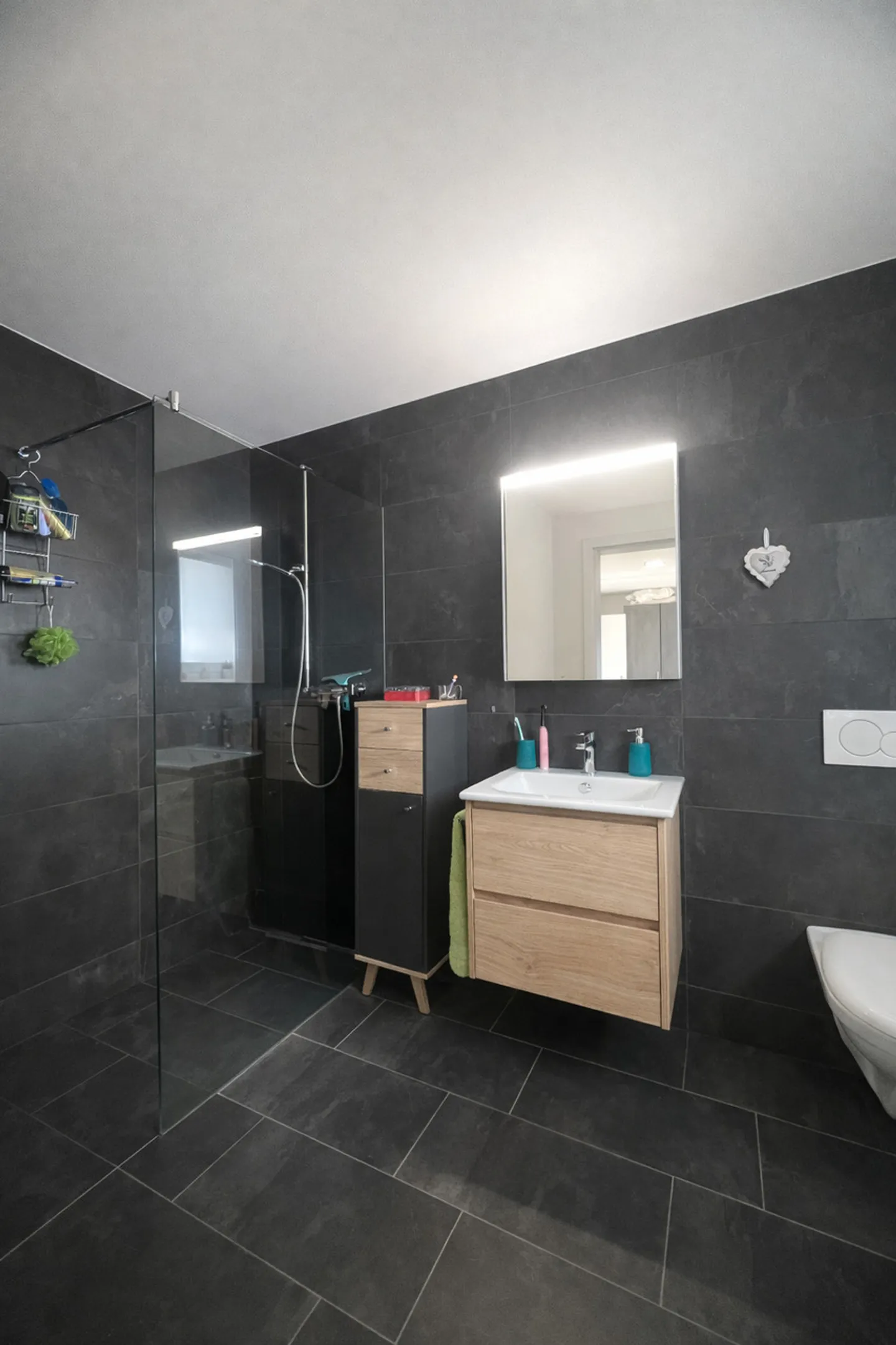 Blick auf die Alpen, Licht und Exklusivität: zeitgenössisches Penthouse mit Panoramaterrasse - Foto 10 von 12