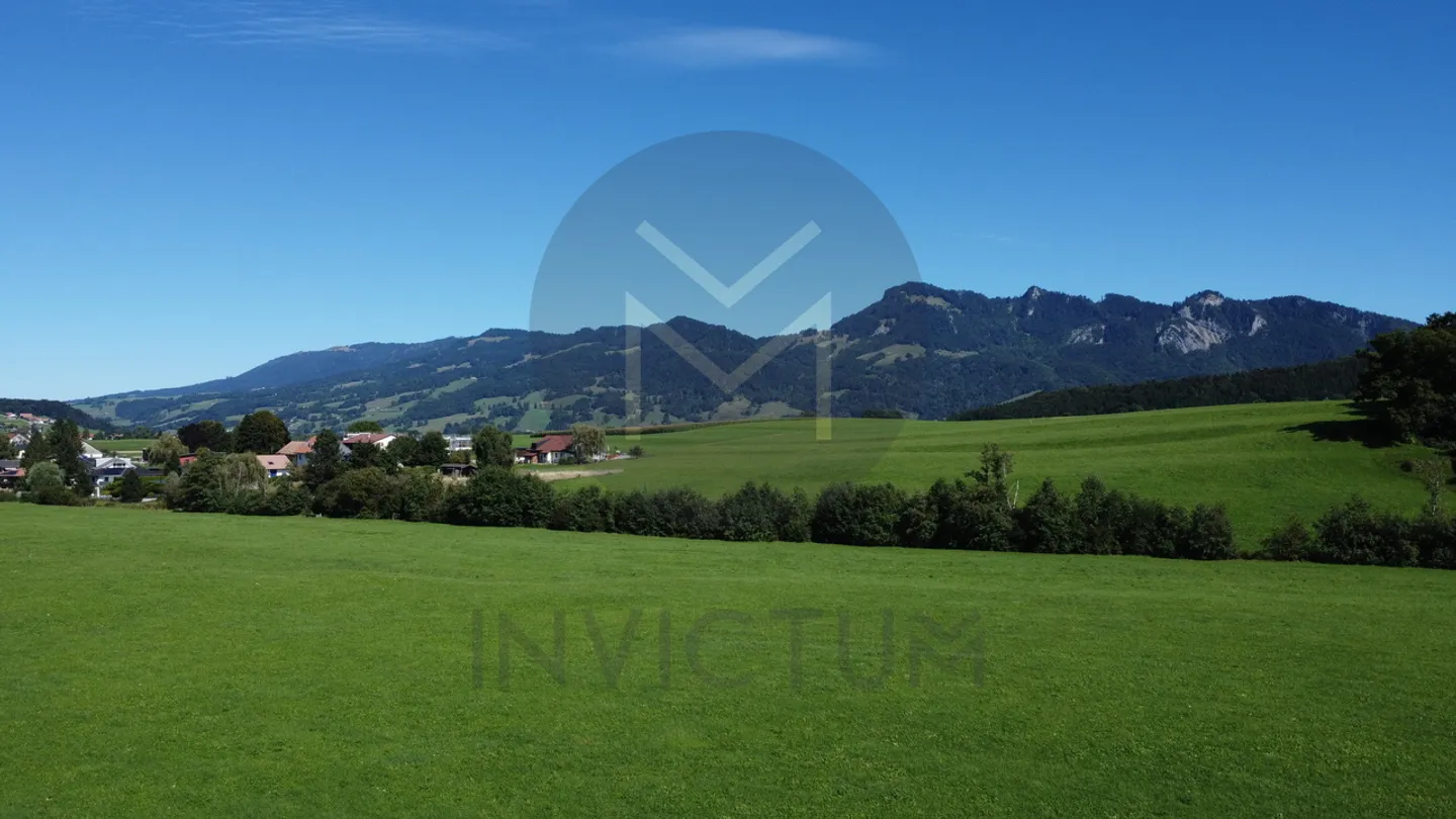 Attico eccezionale a Riaz - Terrazza di 67 m² e vista panoramica - Foto 2 di 2