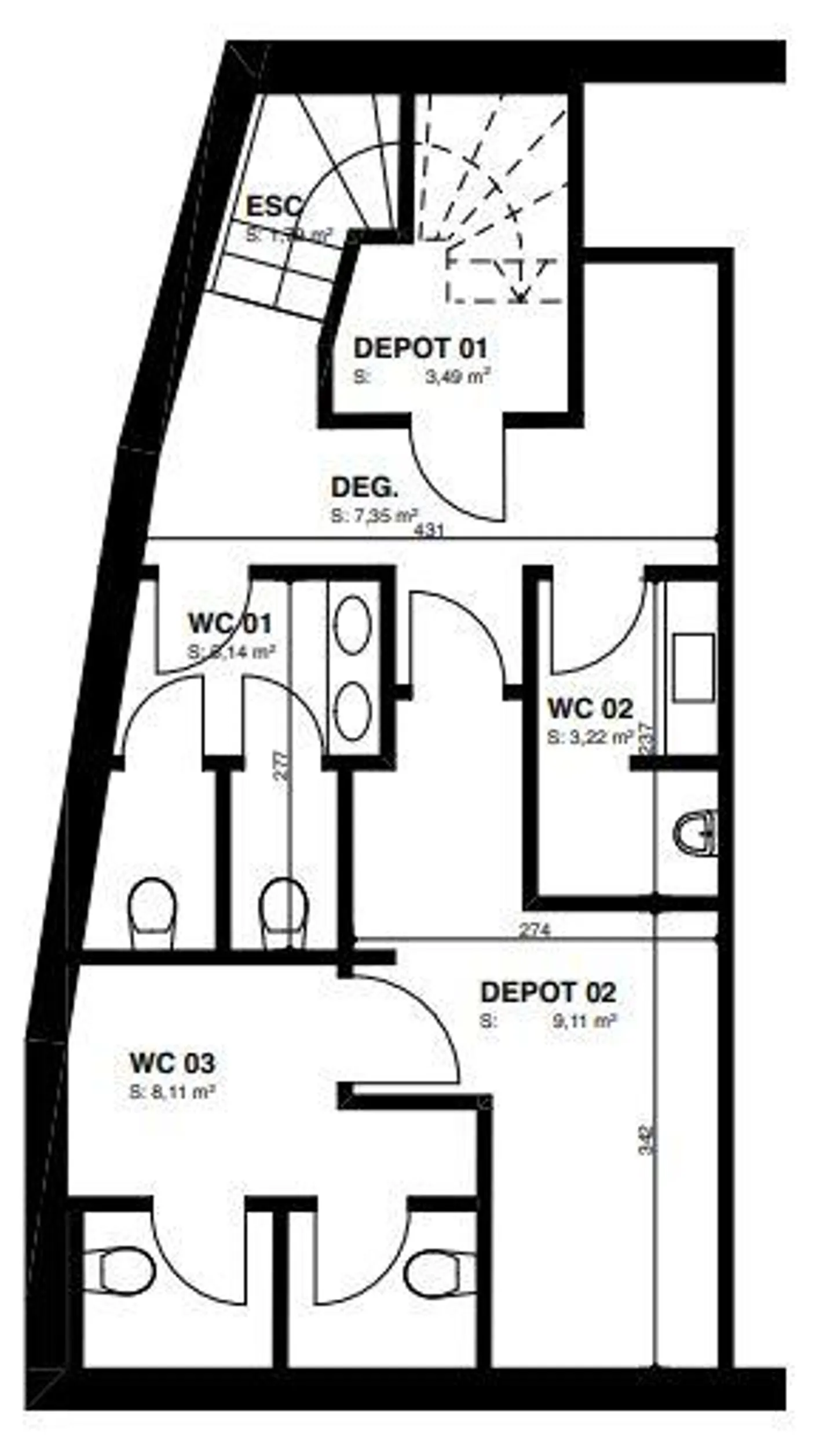 Arcade di 183 m2 + seminterrato - Foto 5 di 5