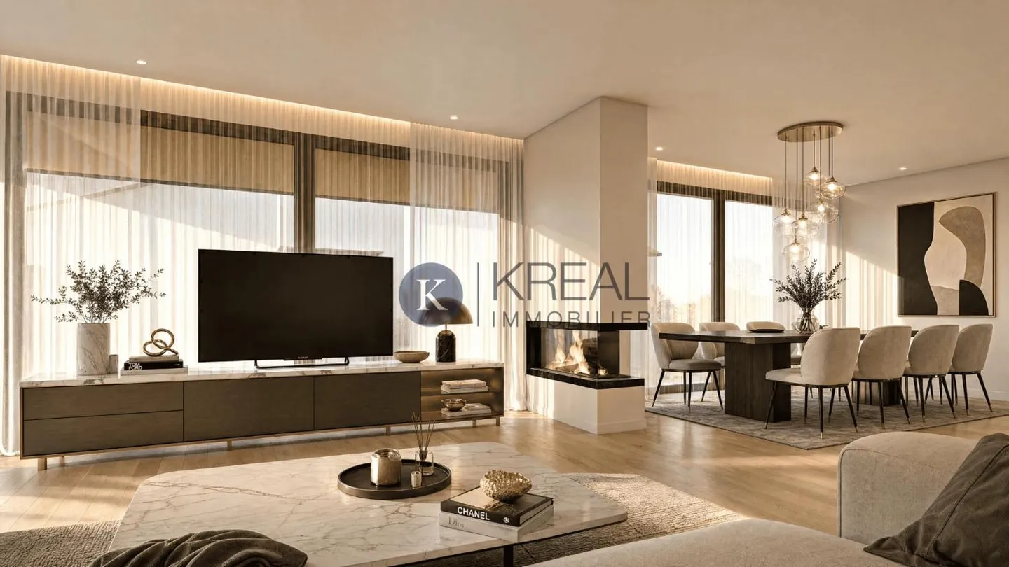 New semi-detached villa of 7.5 rooms ? 193 m² of living space - Photo 3 of 5