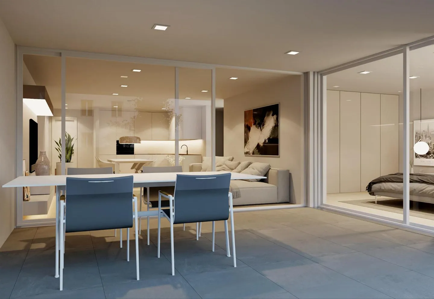 Modern apartment under construction in Rivera - Photo 5 of 8