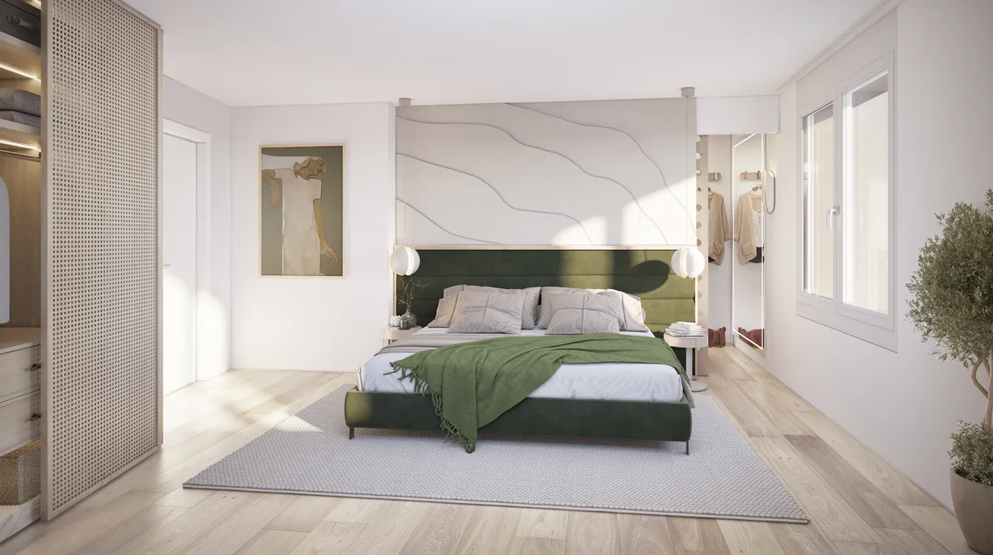 Balcone del Sottobosco: Appartamento di 3,5 stanze con balcone esposto a est - Foto 8 di 9