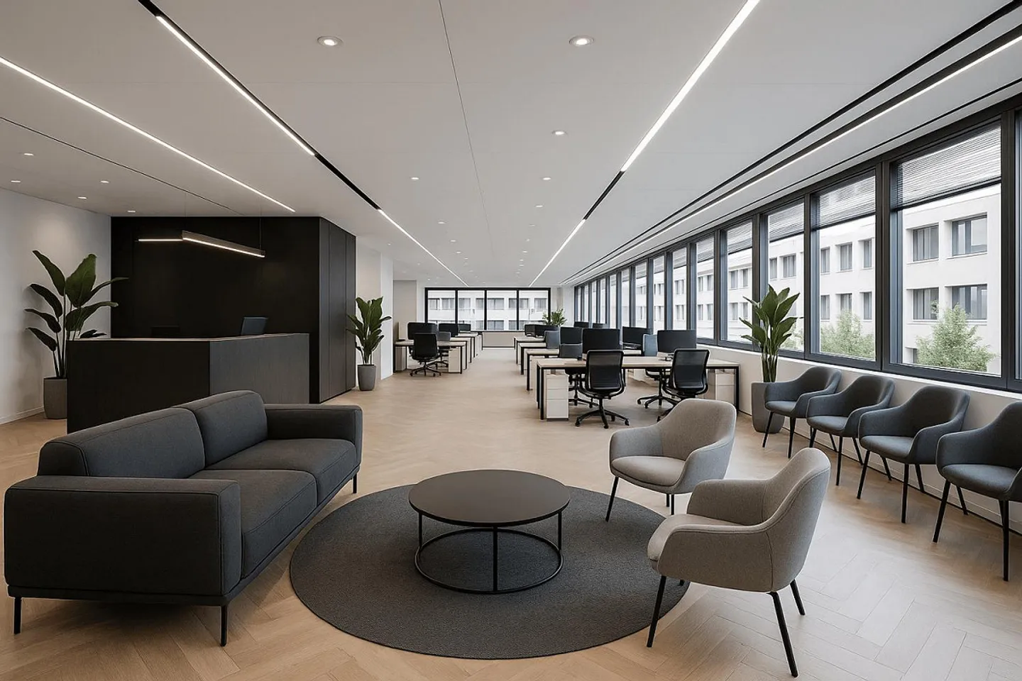 Compatto. Centrale. Ispiratore – 252 m2 di spazio ufficio a Seefeld - Foto 2 di 10