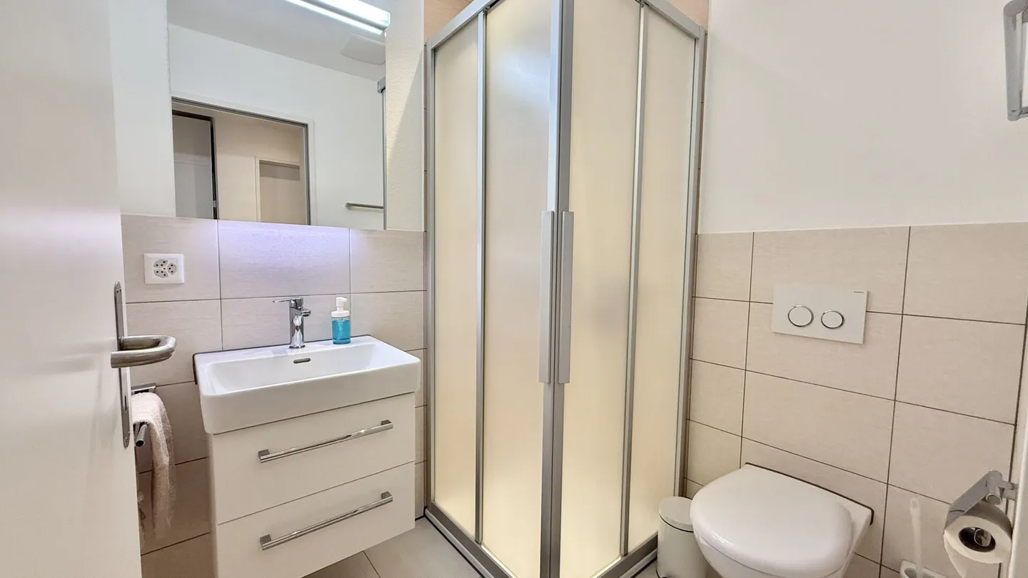 Appartement moderne et ensoleillé de 4,5 pièces avec grand jardin dans un emplacement calme - Photo 12 sur 16