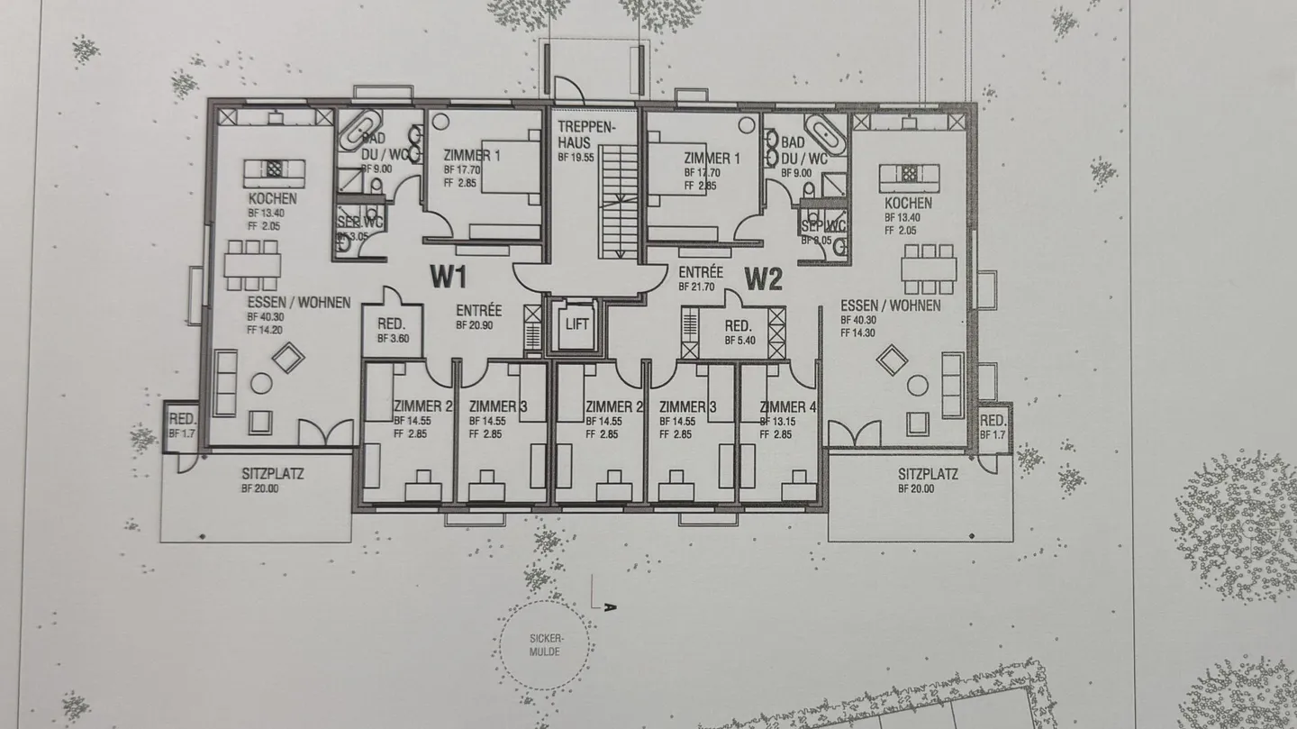 Appartement moderne et ensoleillé de 4,5 pièces avec grand jardin dans un emplacement calme - Photo 16 sur 16