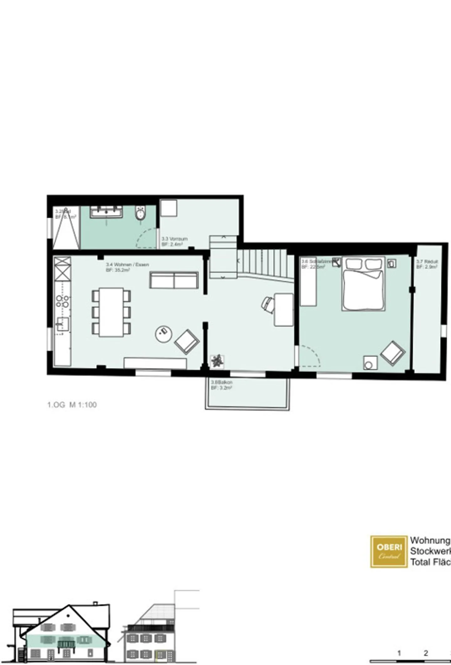 Appartamento 2 1/2 locali a Oberwinterthur - Foto 11 di 11
