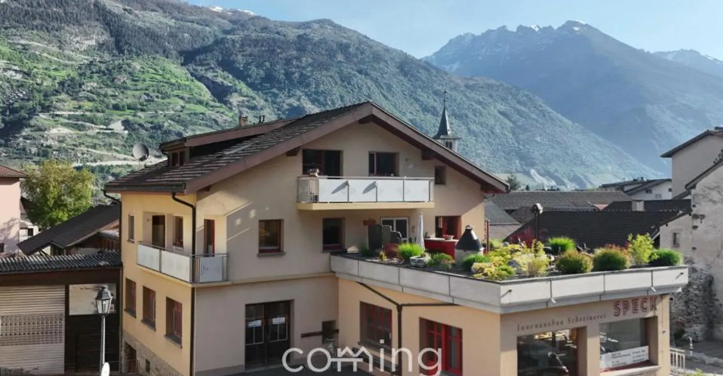 Turtmann - Bright 4.5-Room Apartment with Open Kitchen and Terrace, Available Immediately - Photo 6 of 13