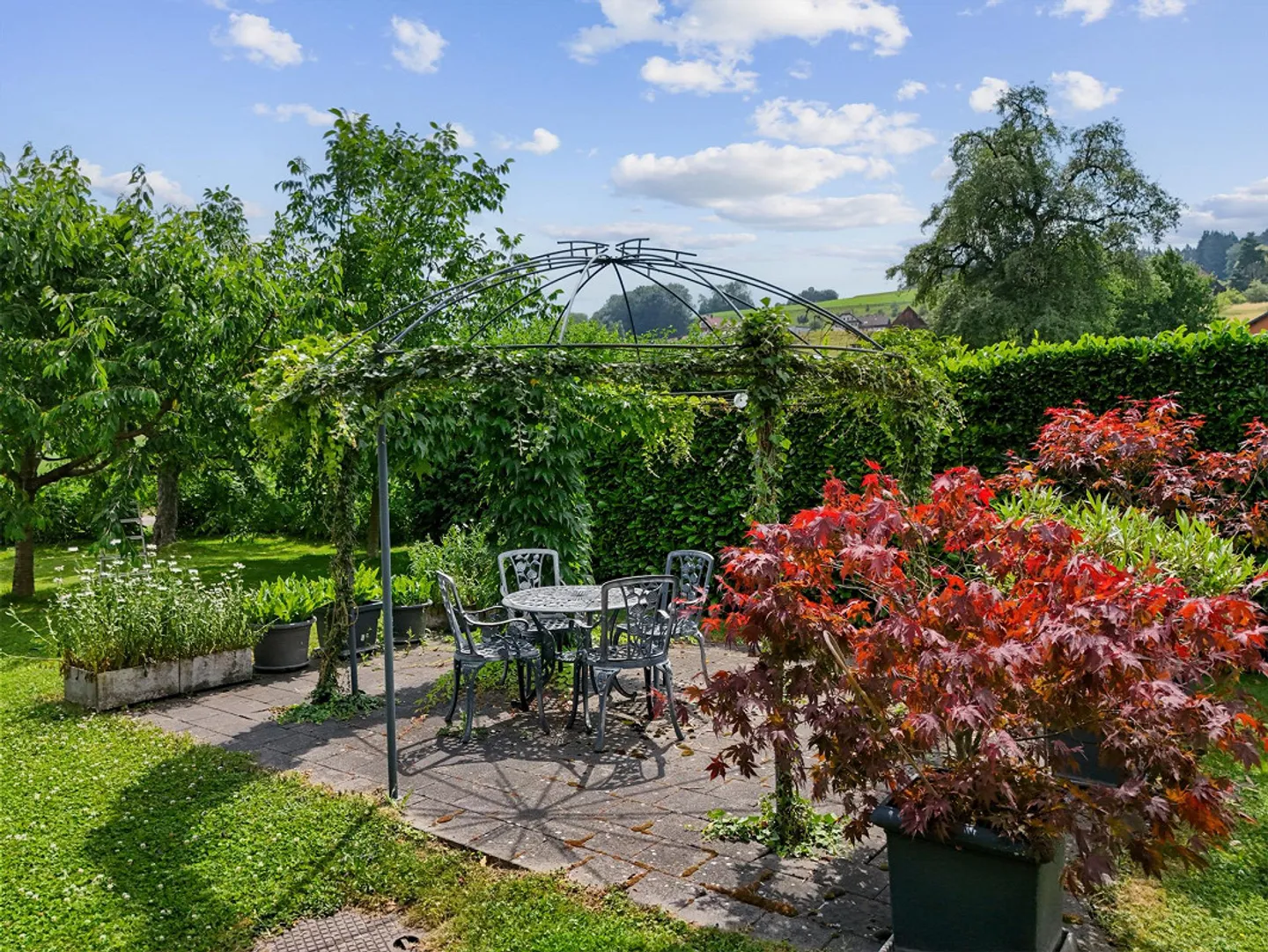 Maison de campagne à Winikon avec piscine, cave à vin et grand terrain - Photo 13 sur 16