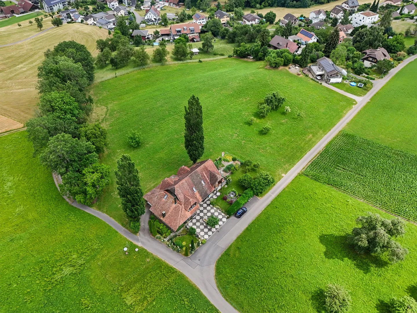 Maison de campagne à Winikon avec piscine, cave à vin et grand terrain - Photo 16 sur 16