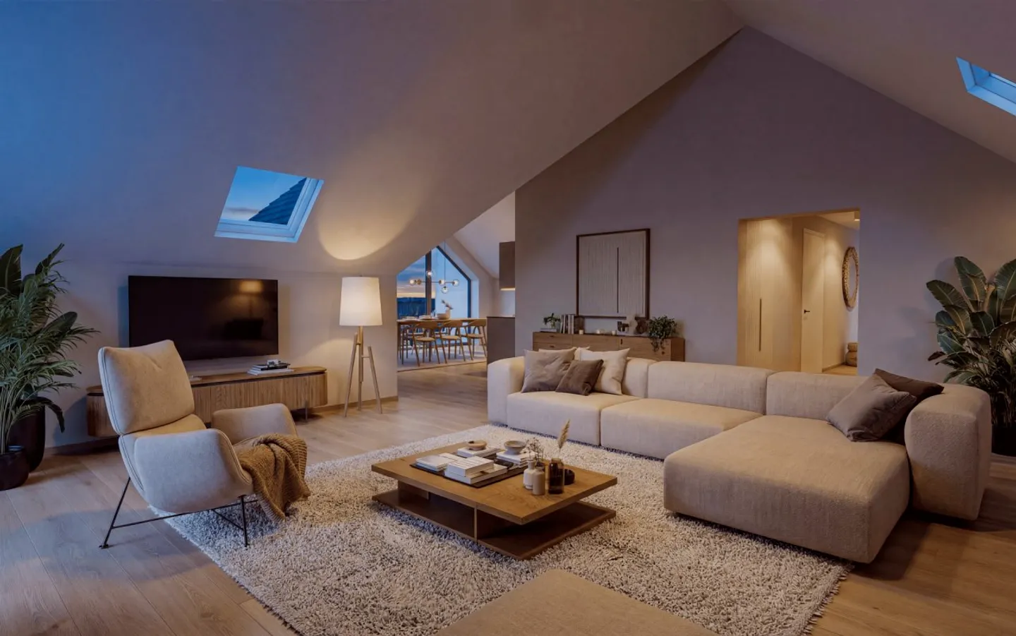 Luxuswohnung mit atemberaubender Aussicht - Foto 8 von 11