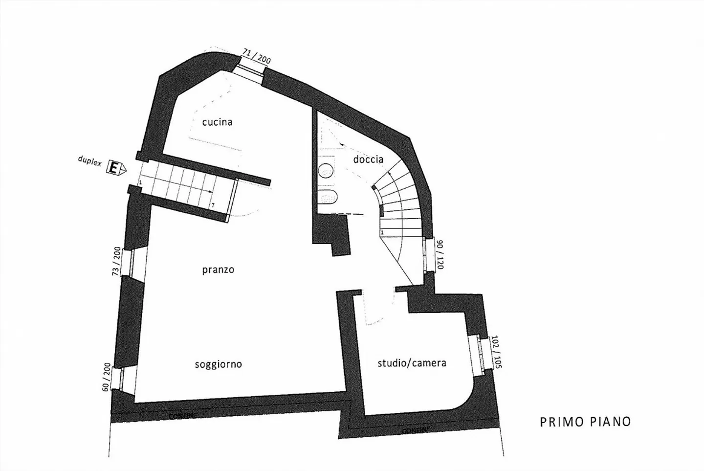 Duplex ristrutturato a Miglieglia - Foto 11 di 13