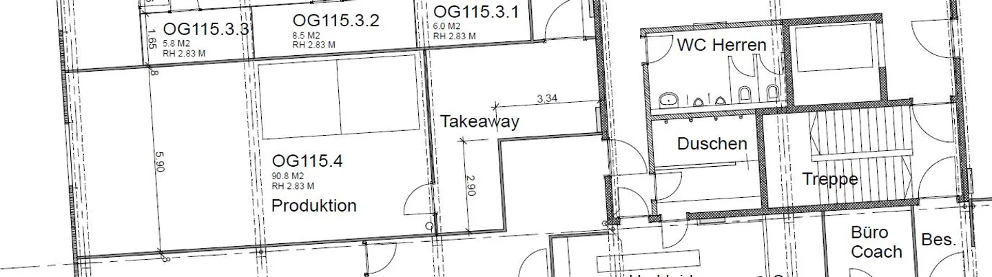 90.8 m2 commercial space suitable for food production - Photo 10 of 11